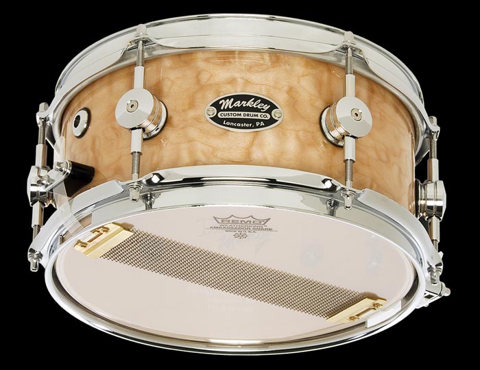 Markley Signature Maple Snare Series Detail View